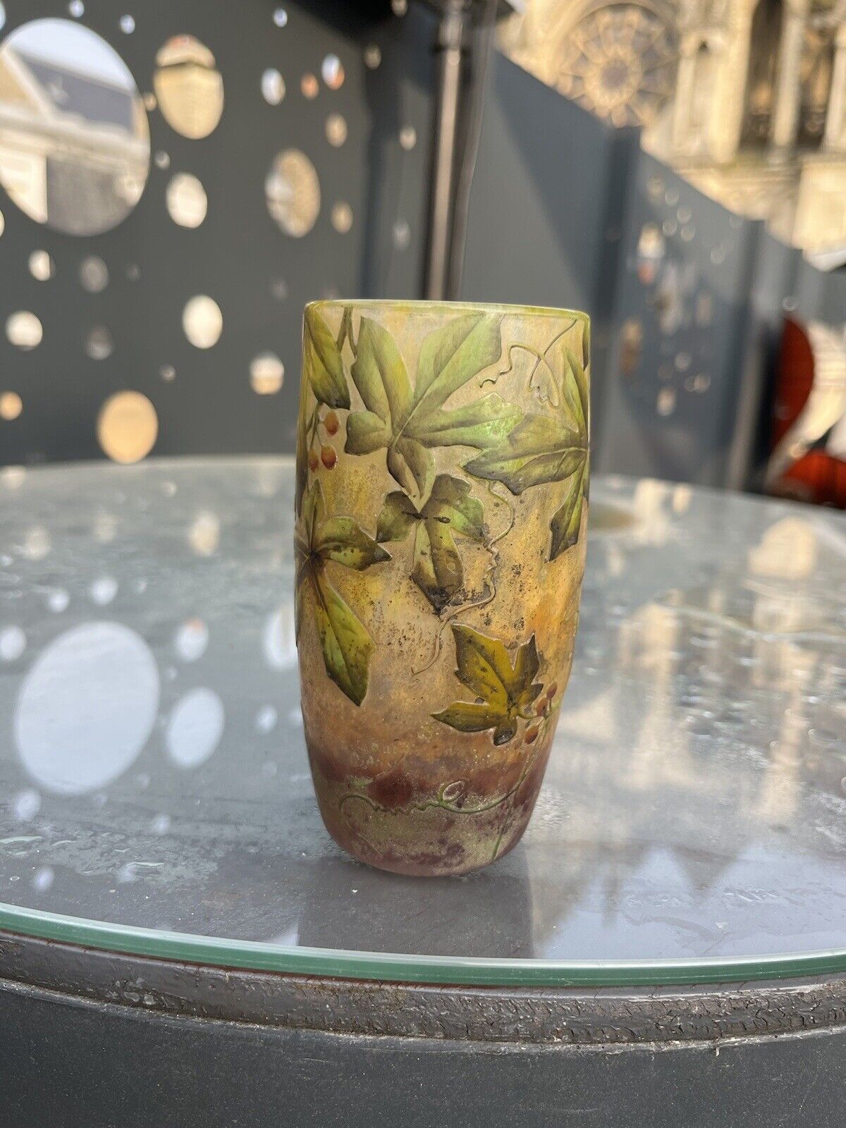 Vase daum nancy