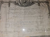 Rare Légion d’Honneur Louis XVIII 1819 –brevet original nominatif et croix ancienne