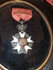 Rare Légion d’Honneur Louis XVIII 1819 –brevet original nominatif et croix ancienne