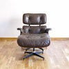 Fauteuil Lounge Chair Marron de Charles & Ray Eames - Herman Miller - Vintage 1970