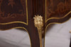 Commode antique en bois marqueté