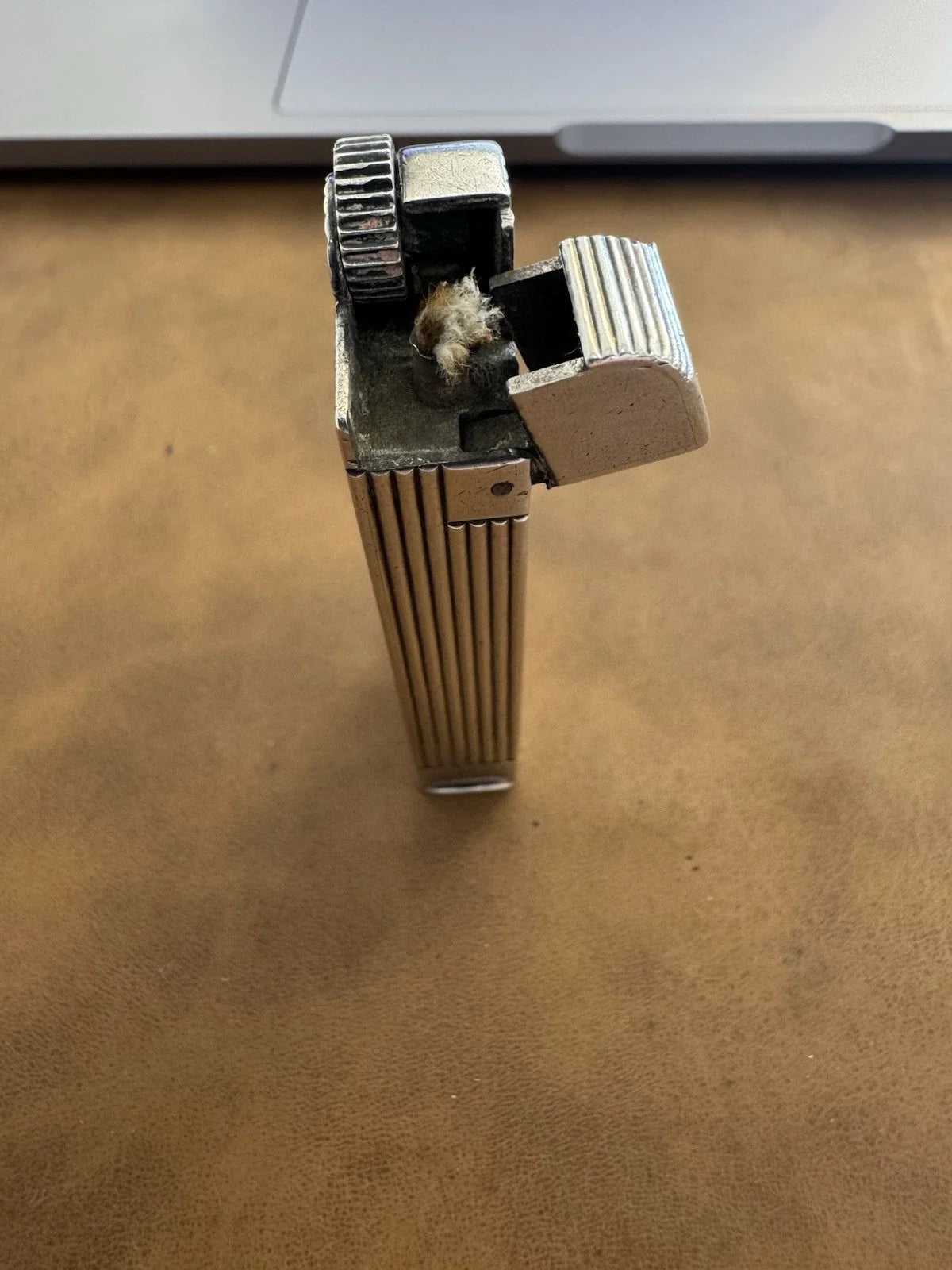Briquet en argent minerve et tête de sanglier ancien à Système