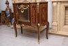 Commode antique en bois marqueté
