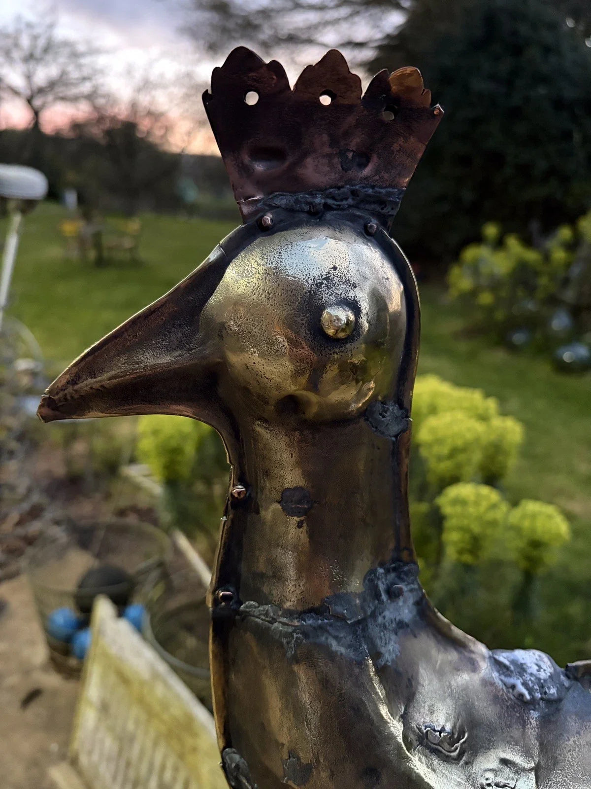 Ancienne girouette coq de clocher
