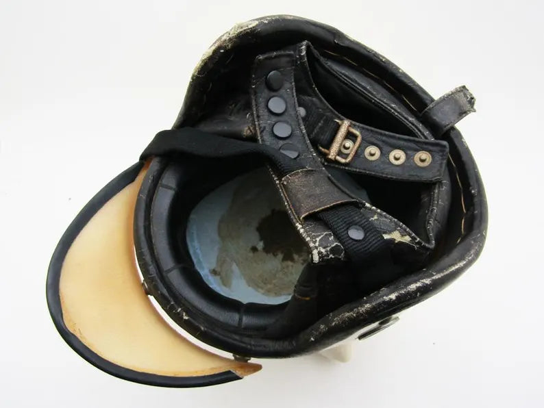 Casque de course vintage original SHELBY COBRA