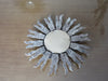 Ancien miroir soleil mural