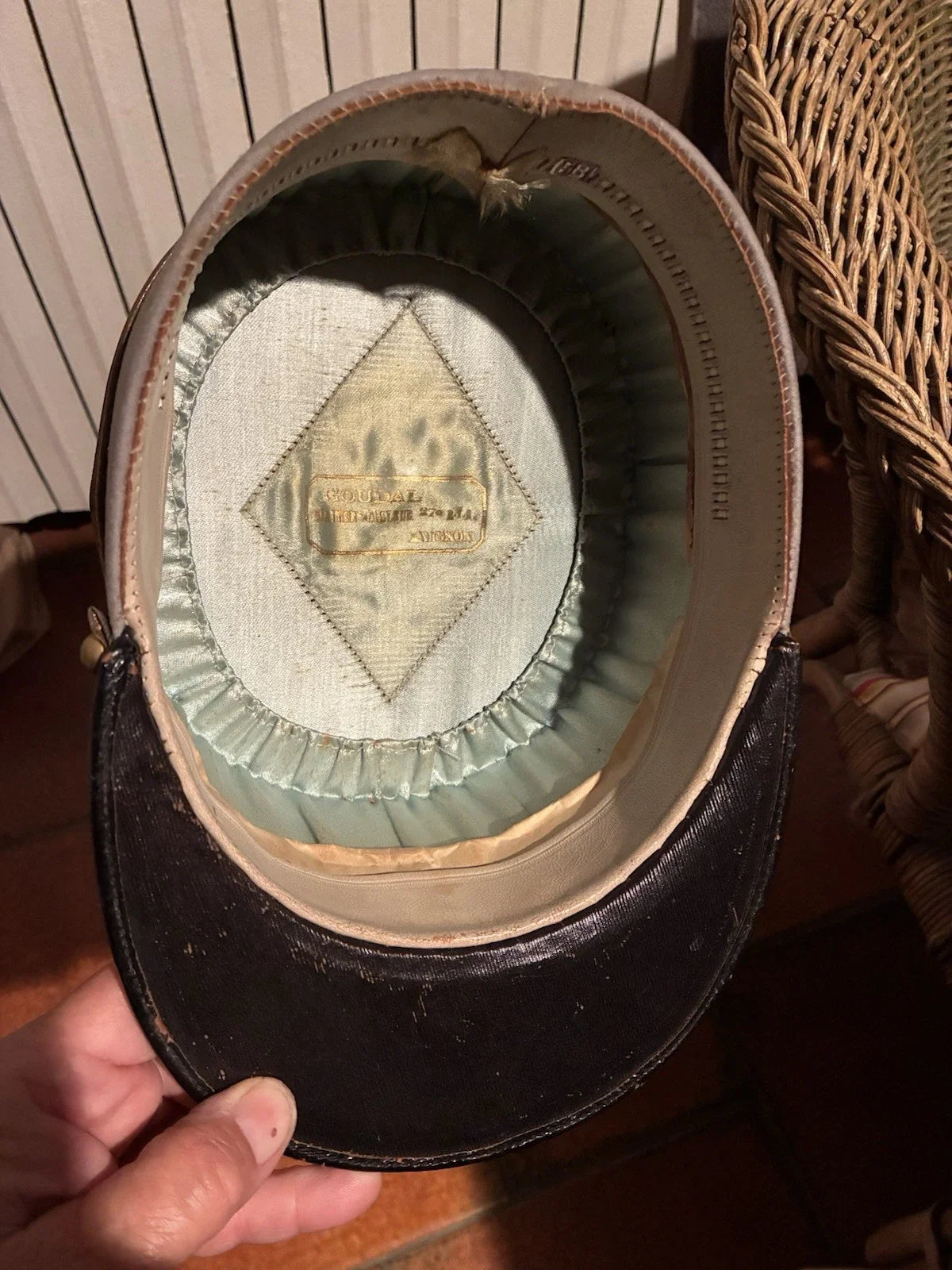Képi du 27e régiment de tirailleurs algériens (27e RTA), marqué goudal