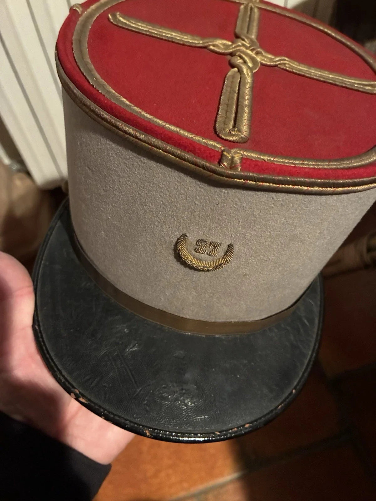 Képi du 27e régiment de tirailleurs algériens (27e RTA), marqué goudal