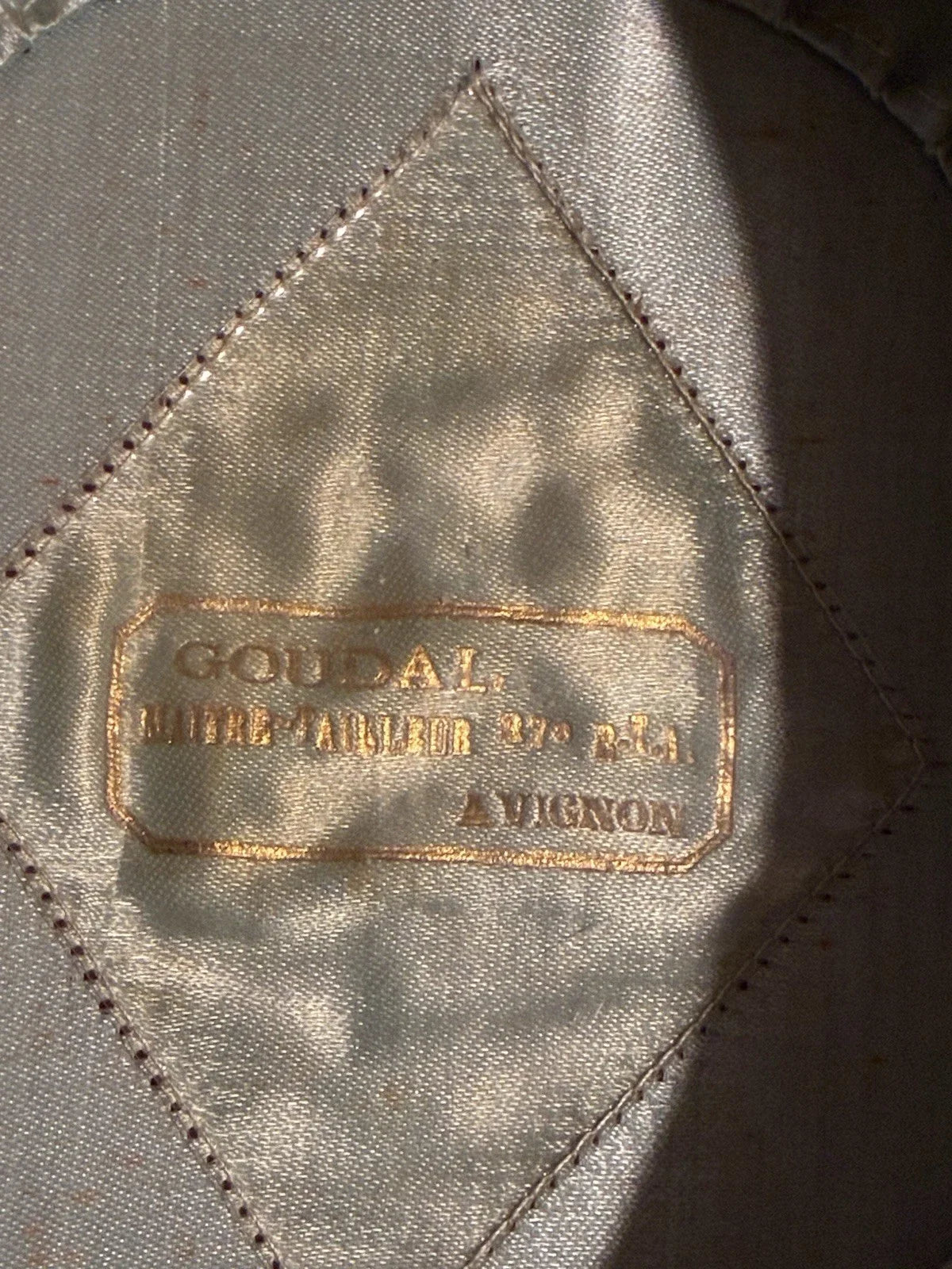 Képi du 27e régiment de tirailleurs algériens (27e RTA), marqué goudal