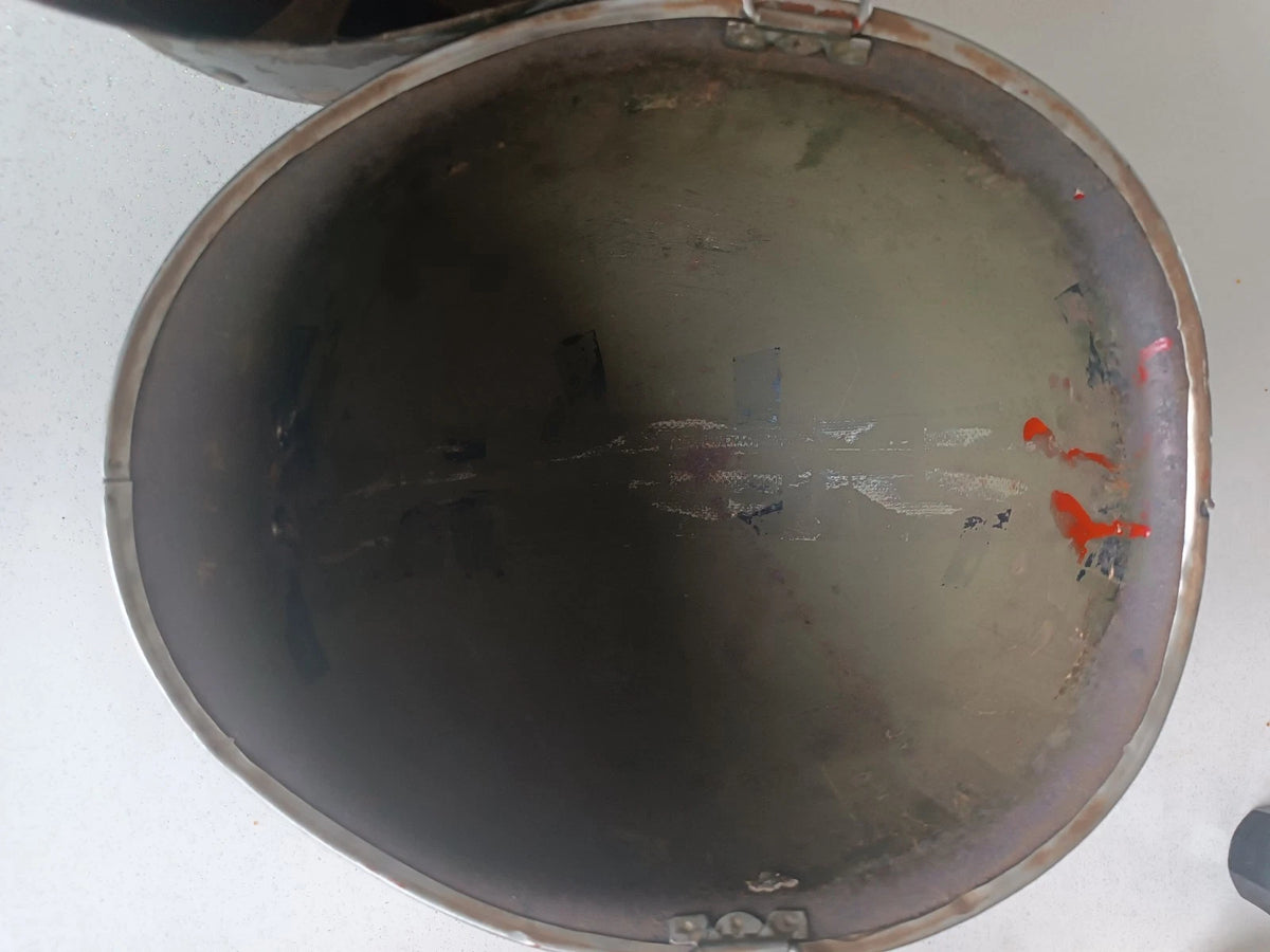 Casque US M1 authentique de la Seconde Guerre mondiale