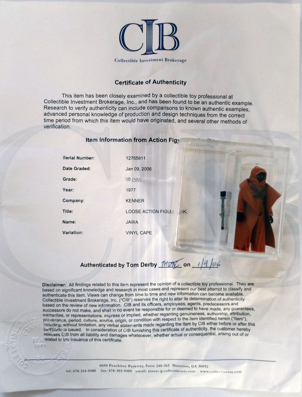 Figurine Jawa à cape en vinyle