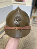 Casque adrian modèle 15 d'origine moutarde
