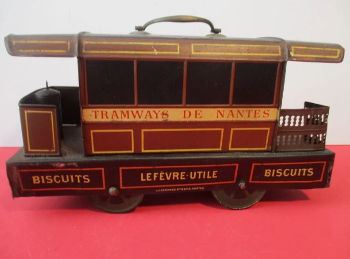 Boîte à biscuit vintage lefebvre