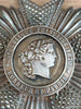 Médaille prestigieuse en argent poinçonné le grade de Grand Officier de la Légion d'Honneur