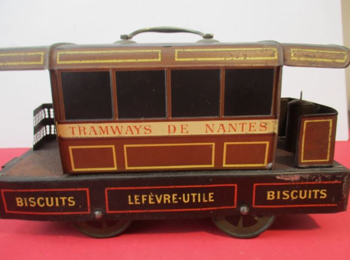 Boîte à biscuit vintage lefebvre