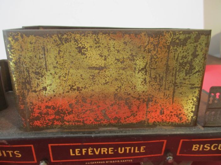 Boîte à biscuit vintage lefebvre