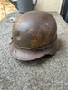 Casque militaire allemand modèle Heer avec camouflage trois tons