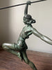 Sculpture femme fayral pierre le faguays max le verrier