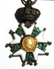 Médaille militaire sainte hélène empire napoléon argent or