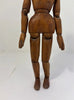 Mannequin ancien d'artiste articulé en bois