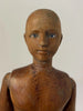 Mannequin ancien d'artiste articulé en bois