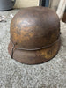 Casque militaire allemand modèle Heer avec camouflage trois tons