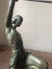 Sculpture femme fayral pierre le faguays max le verrier