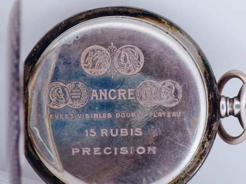 Montre de poche alida chronomètre ww1