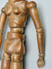 Mannequin d'artiste en bois féminin