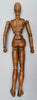 Mannequin d'artiste en bois féminin