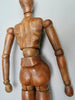 Mannequin d'artiste en bois féminin
