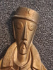 Ancienne plaque bronze publicitaire vins nicolas