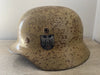 Casque militaire allemand authentique de type Stahlhelm