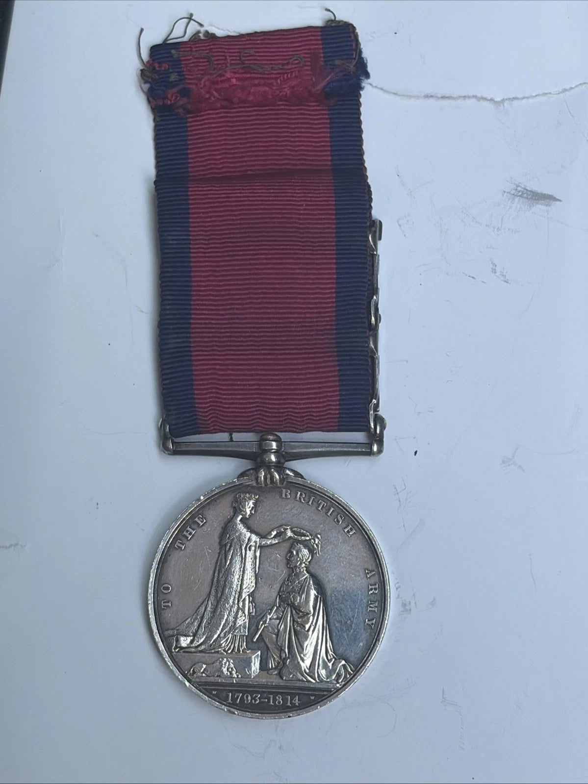 Médaille commémorative du service militaire britannique