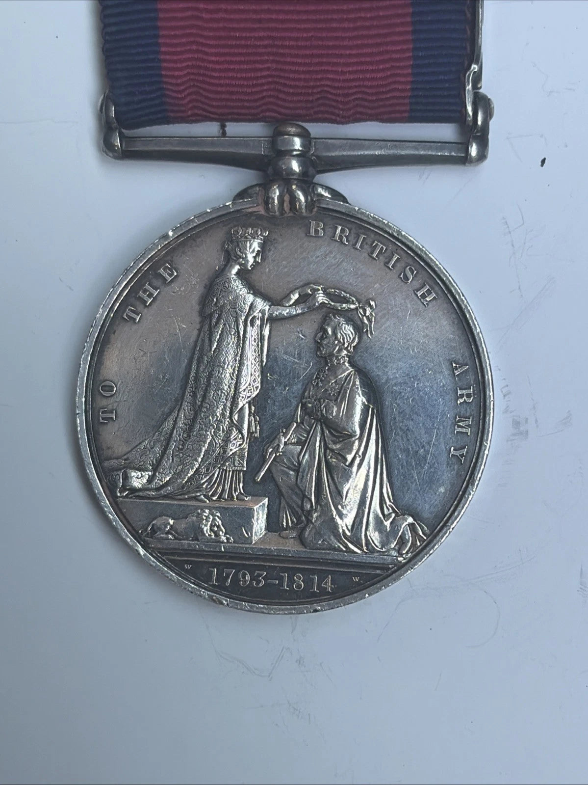 Médaille commémorative du service militaire britannique