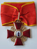 Superbe commandeur ordre de sainte anne de Russie à titre civil en or