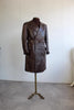 Manteau en cuir trench-coat militaire allemand