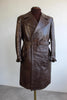 Manteau en cuir trench-coat militaire allemand
