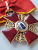 Superbe commandeur ordre de sainte anne de Russie à titre civil en or