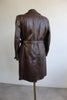 Manteau en cuir trench-coat militaire allemand