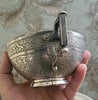 Tasse et sous tasse en argent massif