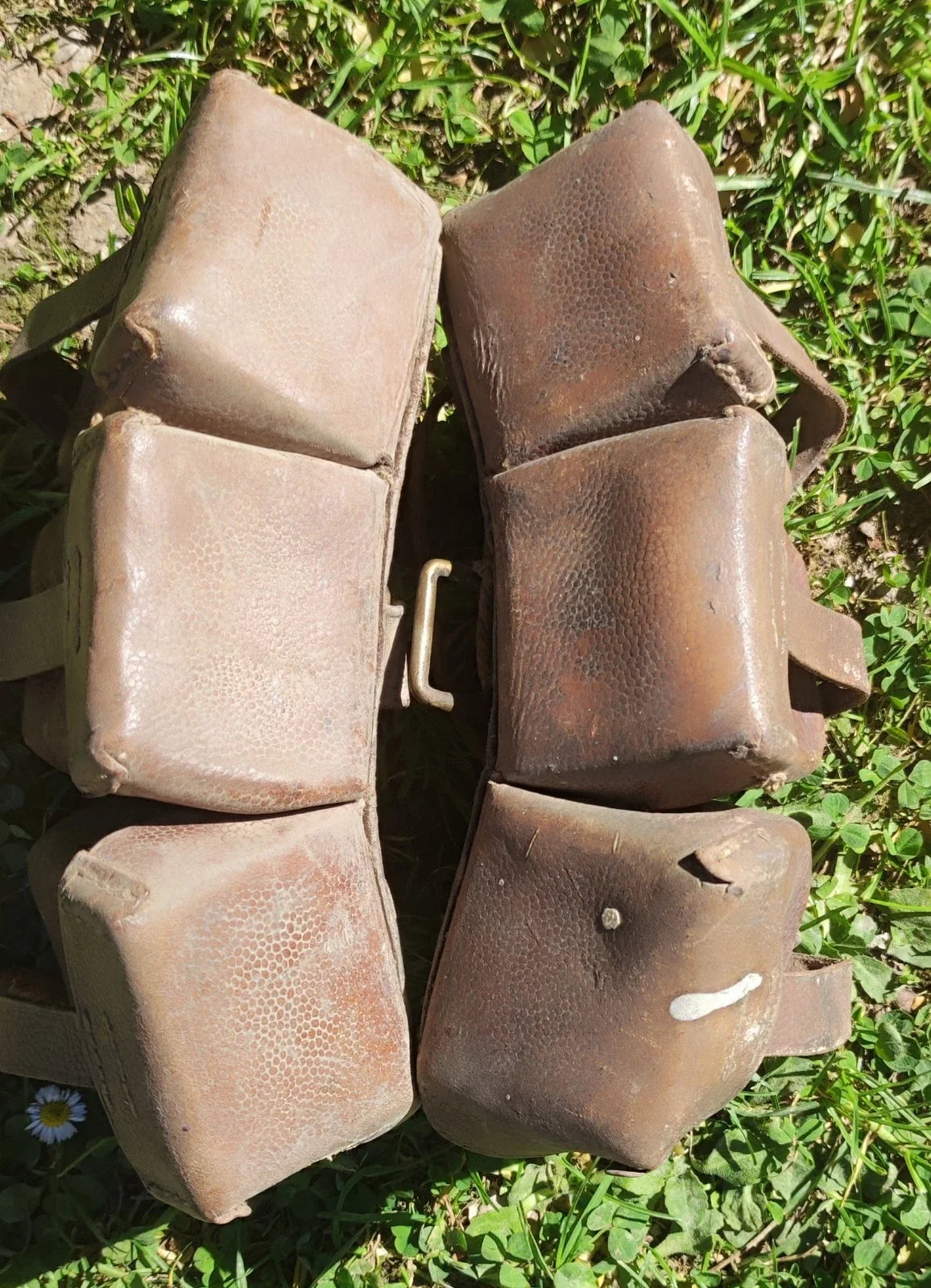 Paire de cartouchières allemandes de la première guerre mondiale