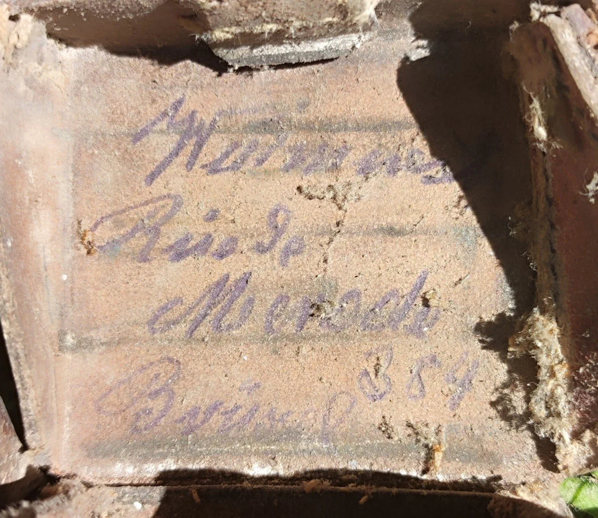 Paire de cartouchières allemandes de la première guerre mondiale