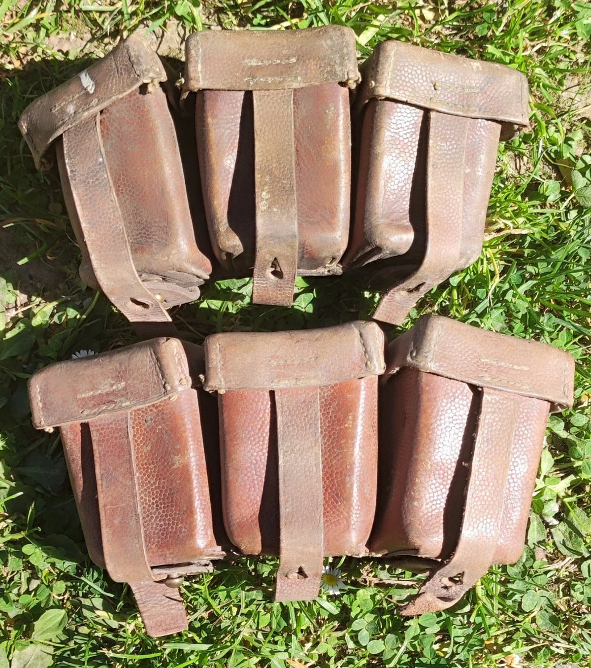Paire de cartouchières allemandes de la première guerre mondiale