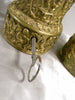 Paire de lampes Carcel anciennes en laiton,