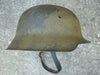 Casque allemand M42 authentique en camouflage deux tons