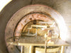 Paire de lampes Carcel anciennes en laiton,