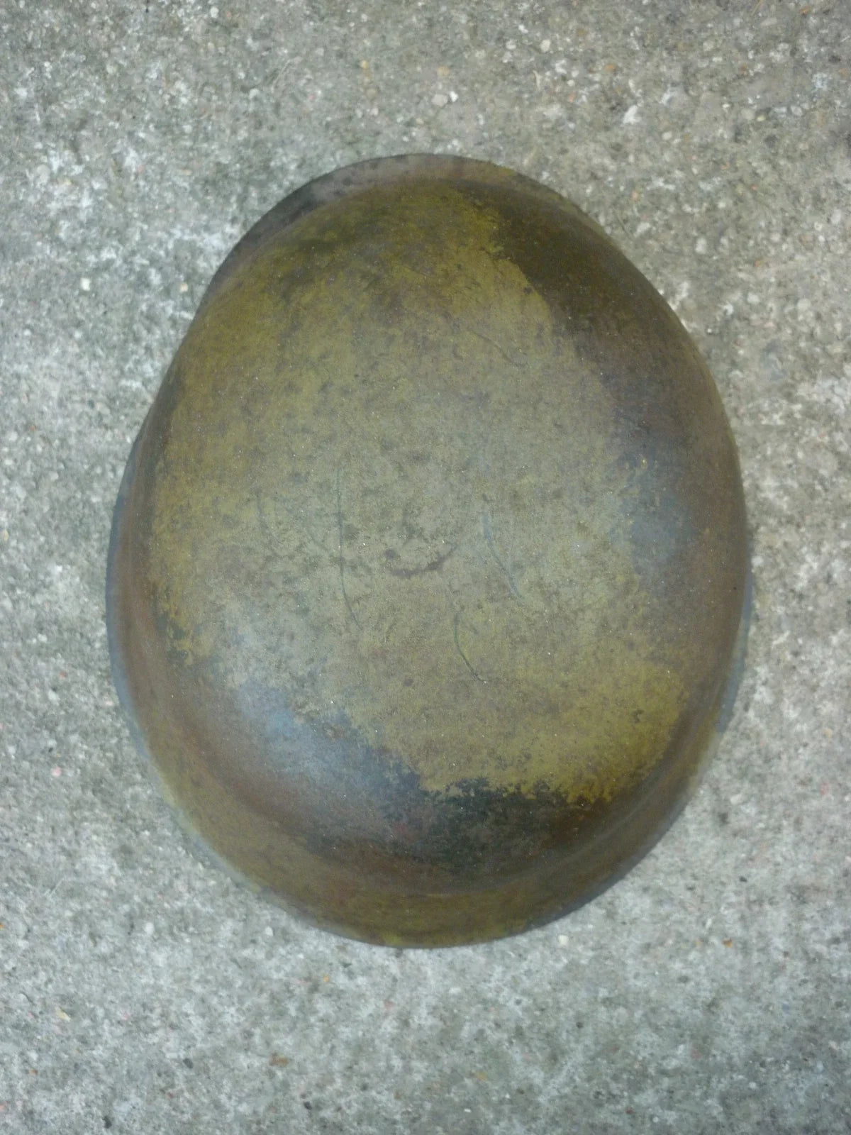 Casque allemand M42 authentique en camouflage deux tons