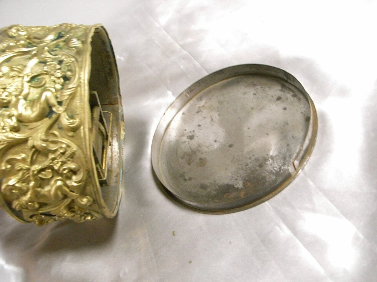 Paire de lampes Carcel anciennes en laiton,