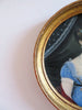 Tableau originale miniature du début du XIXeme siècle et représentant une femme